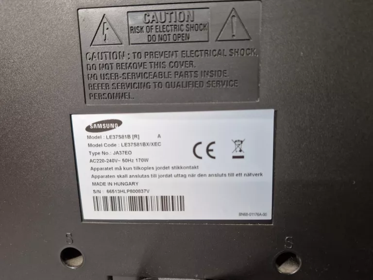 TELEWIZOR SAMSUNG LE37S81B
