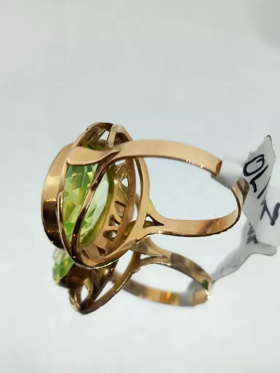 zloty-pierscionek-retro-z-oliwinem-proby-585-stan-11323-2