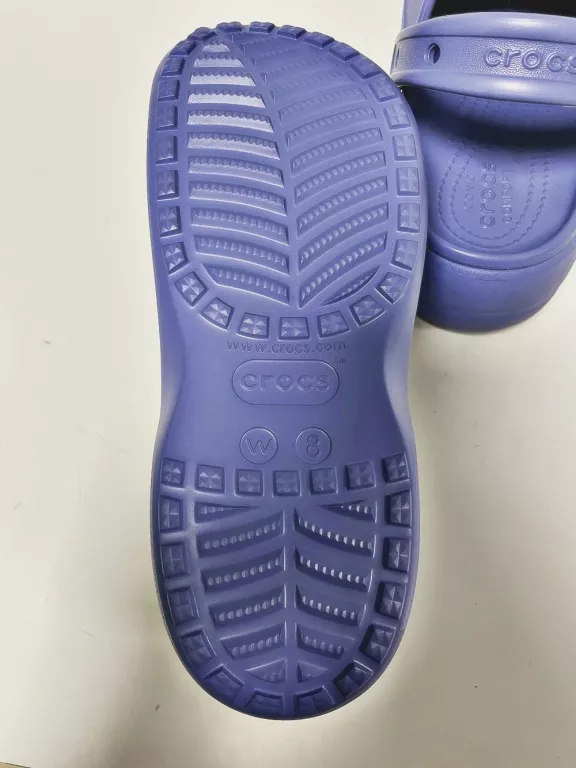 KLAPKI CROCS FIOLETOWE W/8