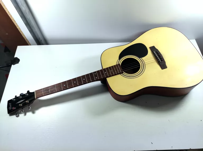 GITARA AKUSTYCZNA 4/4 CORT AD810 OP + POKROWIEC + STROIK THOMANN CGT-10