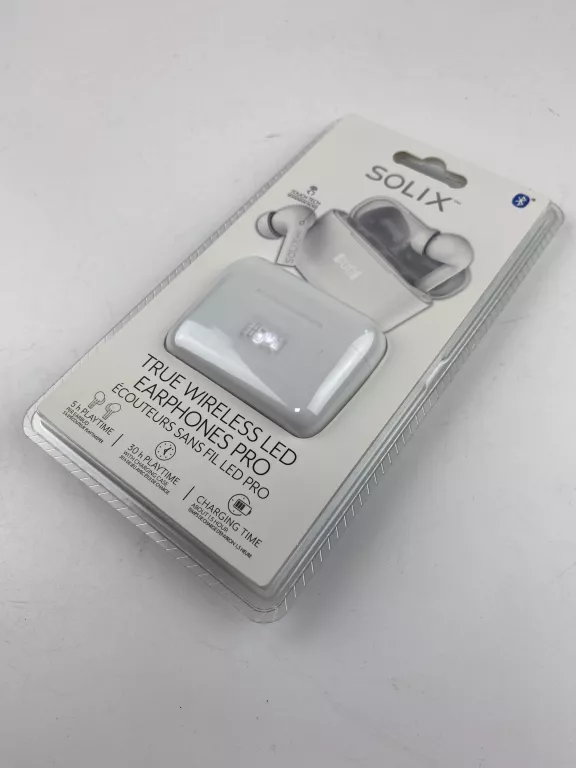 SŁUCHAWKI DOUSZNE SOLIX PRO EXPEDITION LED Z PANELEM DOTYKOWYM