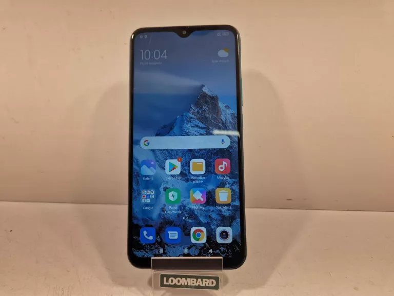 SMARTFON XIAOMI REDMI NOTE 9 4 GB / 64 GB 4G (LTE) NIEBIESKI