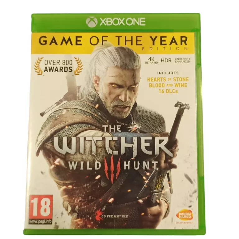 WIEDŹMIN 3 DZIKI GON GOTY XBOX ONE