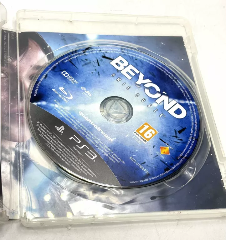 PS3 BEYOND TWO SOULS DWIE DUSZE THRILLER