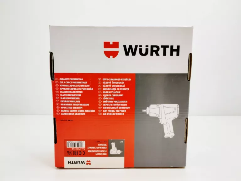 WURTH PNEUMATYCZNY KLUCZ UDAROWY DSS 1/2''