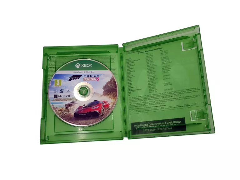 FORZA HORIZON 5 PL XBOX ONE