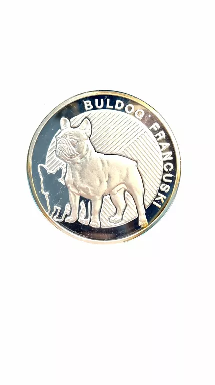 NUMIZMAT NAJLEPSZY PRZYJACIEL CZŁOWIEKA - BULDOG FRANCUSKI
