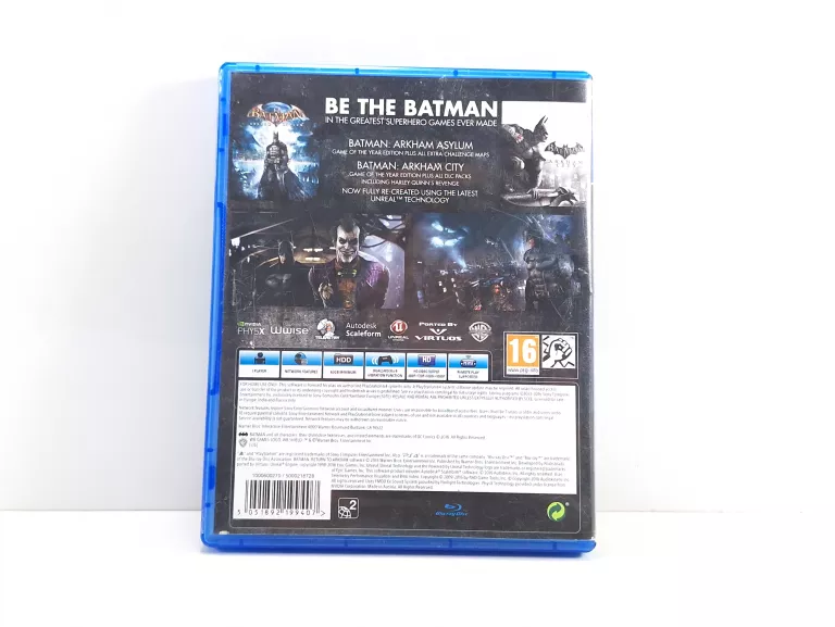 GRA PS4 BATMAN RETURN TO ARKHAM
