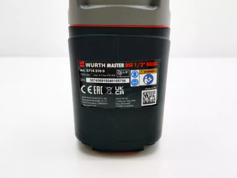 WURTH PNEUMATYCZNY KLUCZ UDAROWY DSS 1/2''