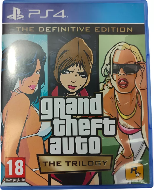 GRA NA PS4 GRAND THEFT AUTO GTA TRILOGY DEFINITIVE EDITION PS 4