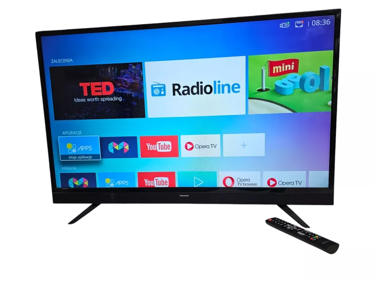 TELEWIZOR SKYWORTH 43S3A32G SMART TV + PILOT