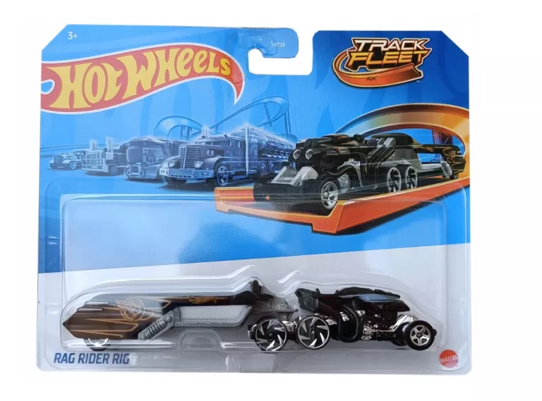 HOT WHEELS TRACK FLEET RAG RIDER RIG HYT57