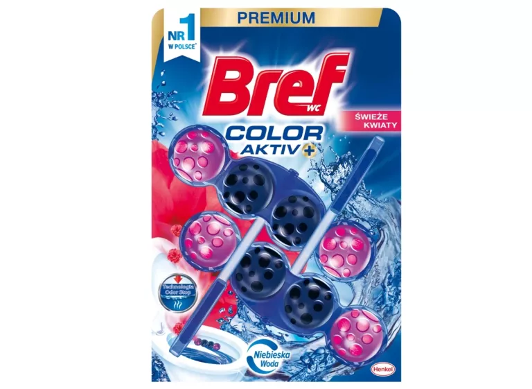 BREF KULECZKI 2SZT BLUE ACTIV FRESH FLOWER