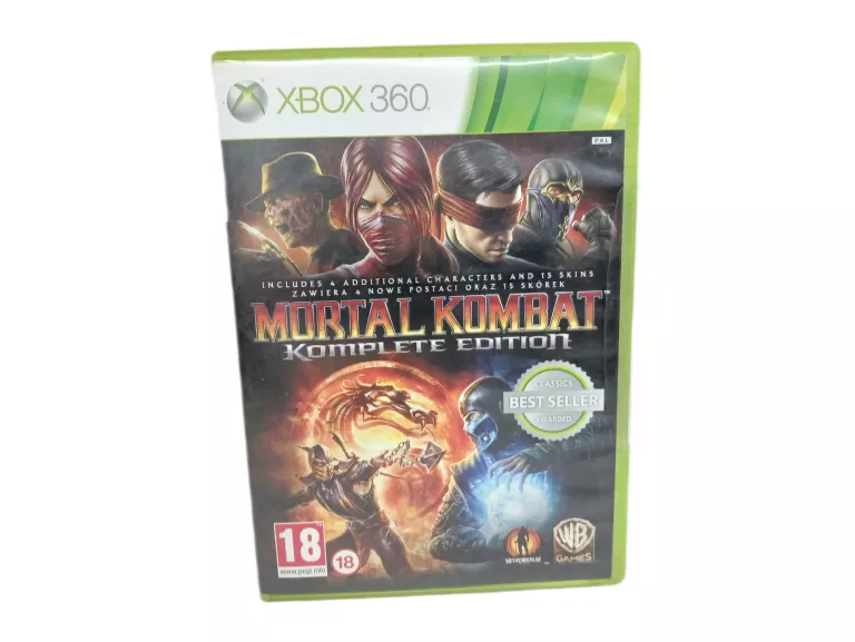 GRA NA XBOX 360 MORTAL KOMBAT KOMPLETE EDITION