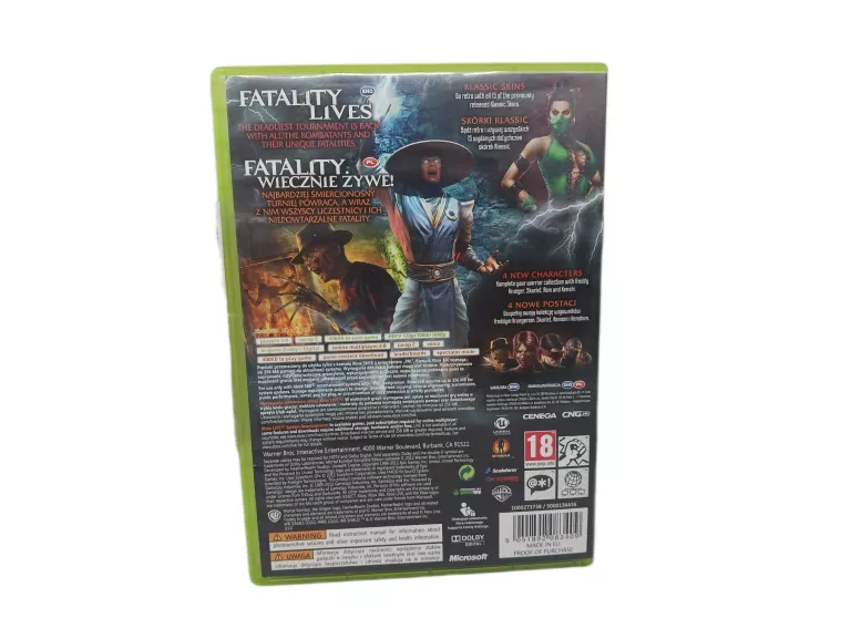 GRA NA XBOX 360 MORTAL KOMBAT KOMPLETE EDITION