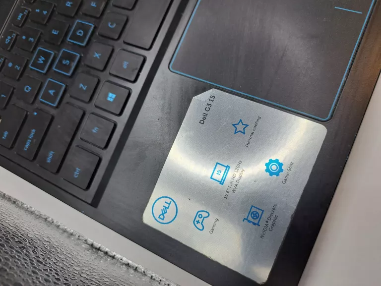 LAPTOP DELL G3 15 WIN 11 HOME 16 GB RAM SSD INTEL CORE I5 +ŁAD