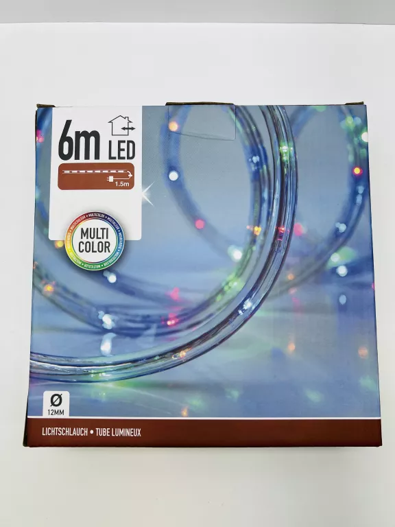 WĄŻ OZDOBNY LED 6 M MULTIKOLOR IGŁA !!!