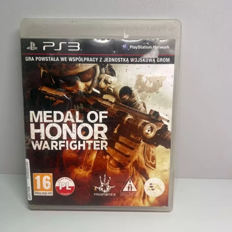 PS3 MEDAL OF HONOR WARFIGHTER