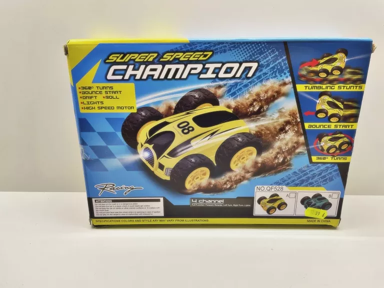 REMOTE CONTROL SUPER SPEED CHAMPION STUNT CAR