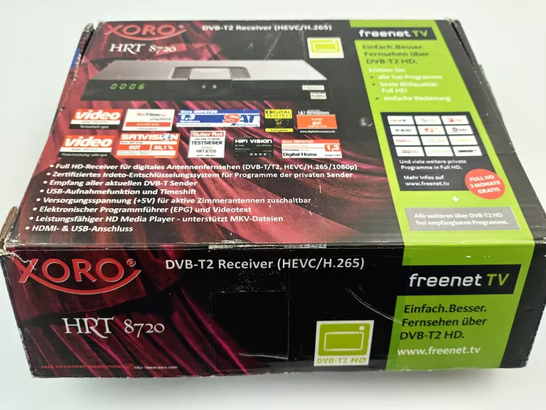 TUNER XORO HRT 8720 KOMPLET