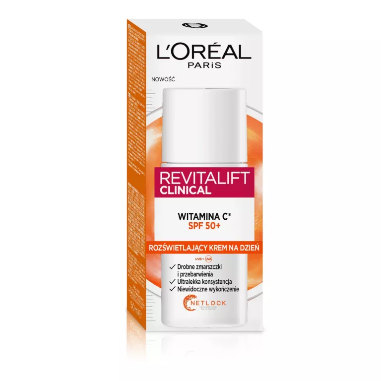 LOREAL REVITALIFT CLINICAL WITAMINA C ROZŚWIETLAJĄCY KREM