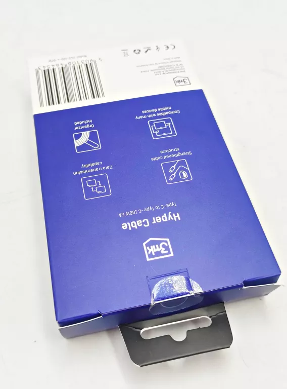 3MK HYPER CABLE C TO C 2M 100W
