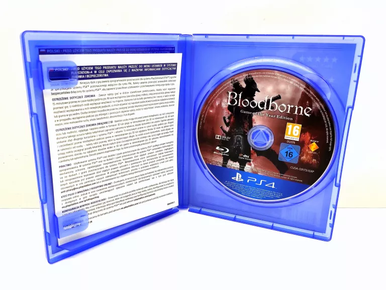 BLOODBORNE GOTY GAME OF THE YEAR EDITION PS4 PO POLSKU