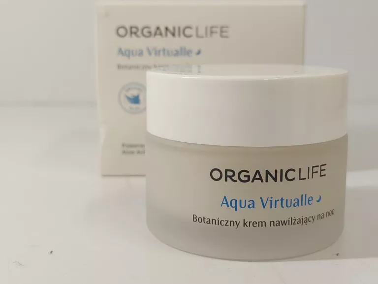 BOTANICZNY KREM NA NOC NAWILŻAJĄCY AQUA VIRTUALLE ORGANIC LIFE 50 G