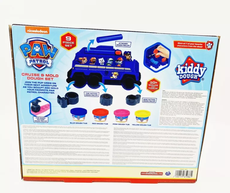 PAW PATROL PSI PATROL CRUISE & MOLD DOUGH SET