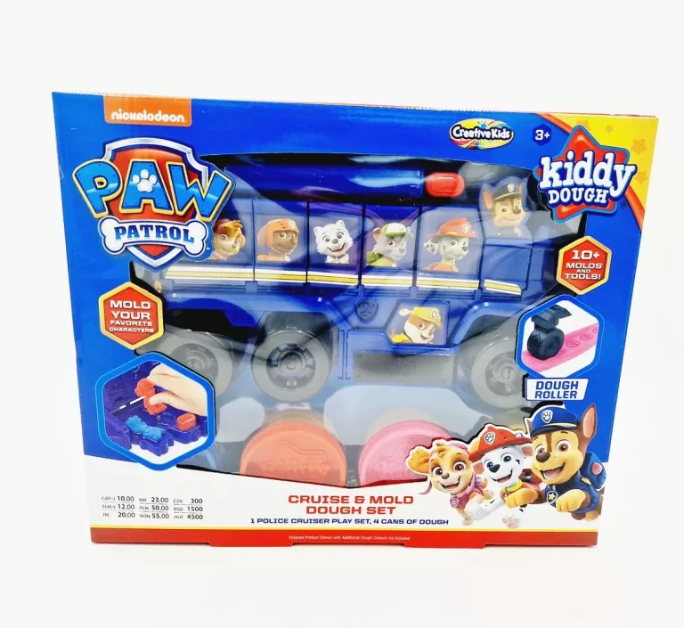 PAW PATROL PSI PATROL CRUISE & MOLD DOUGH SET