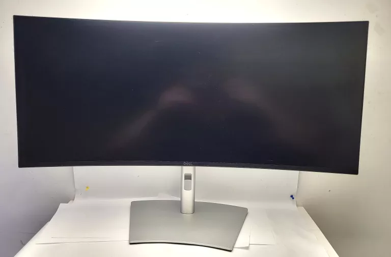 OGROMNY ZAKRZYWIONY MONITOR DELL U3423WE / OKABLOWANIE