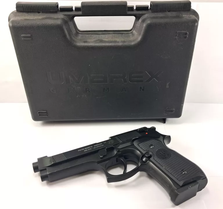 PISTOLET WIATRÓWKA PIETRO BERETTA UMAREX M92 FS CAL 4.5MM WALIZKA ZESTAW