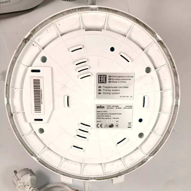 ŻELAZKO STACJA PAROWA BRAUN CARE COMPACT STYLE IS2043BL