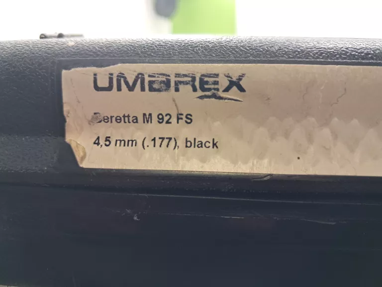 PISTOLET WIATRÓWKA PIETRO BERETTA UMAREX M92 FS CAL 4.5MM WALIZKA ZESTAW