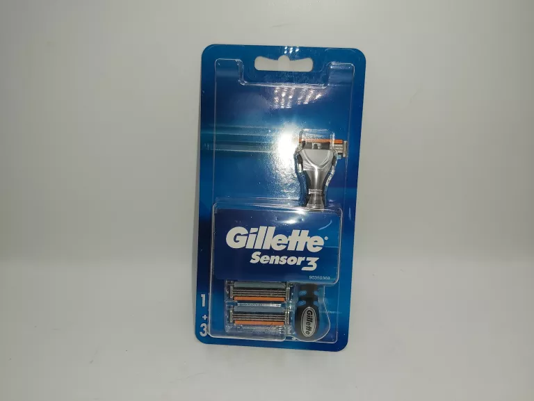 MASZYNKA DO GOLENIA  GILLETTE SENSOR 3 + 3 OSTRZA