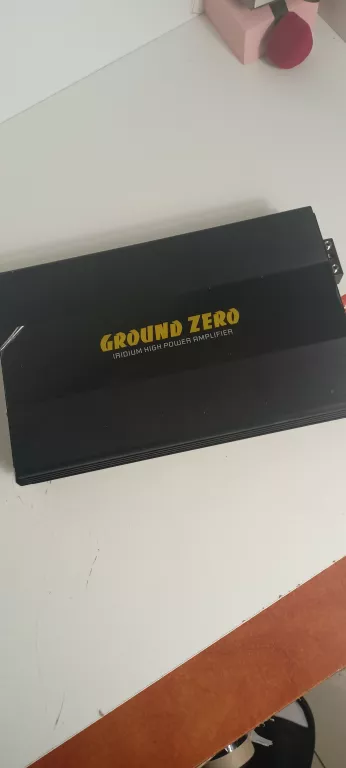WZMACNIACZ SAMOCHODOWY GROUND ZERO GZIA 2.240 2X240 1X480 W RMS 2 KANAŁY