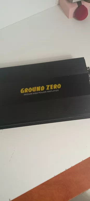 WZMACNIACZ SAMOCHODOWY GROUND ZERO GZIA 2.240 2X240 1X480 W RMS 2 KANAŁY