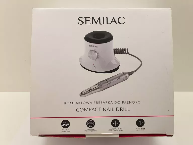 SEMILAC FREZARKA DO PAZNOKCI MANICURE PEDICURE 24W