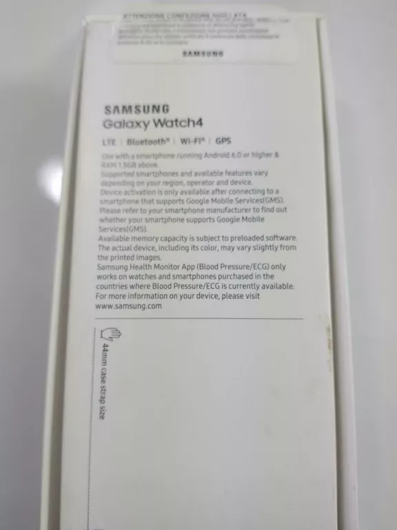 SMARTWATCH SAMSUNG GALAXY WATCH 4 LTE 44MM