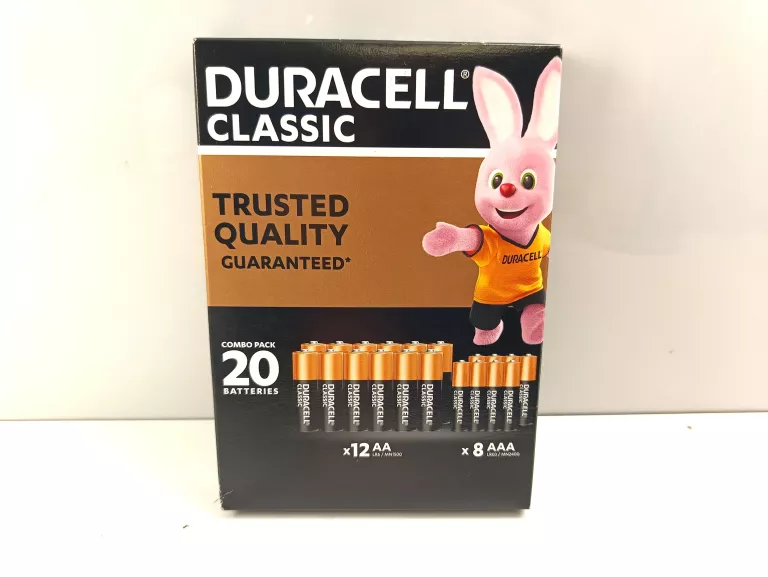 BATERIA ALKALICZNA DURACELL ZESTAW 12AA + 8AAA