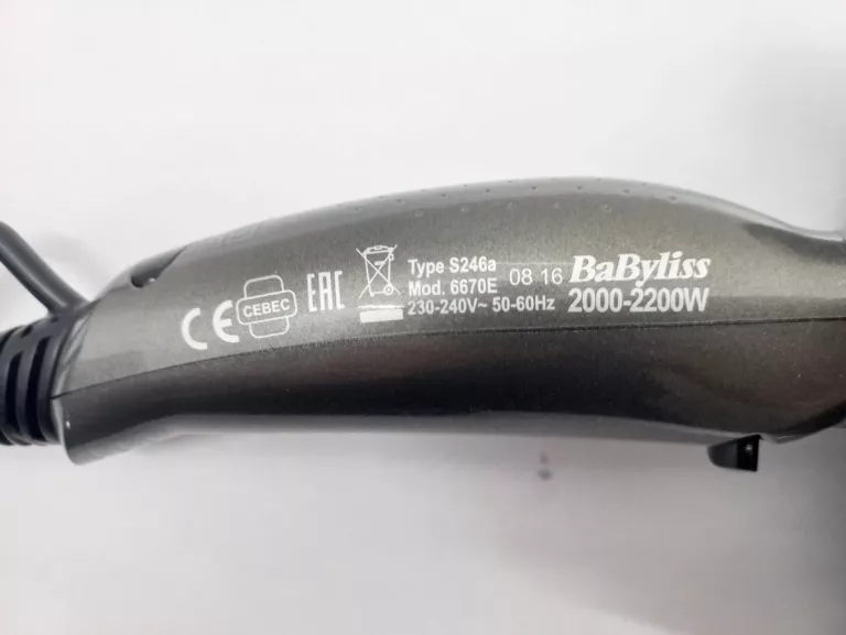 SUSZARKA BABYLISS 6670E KOIMPLET