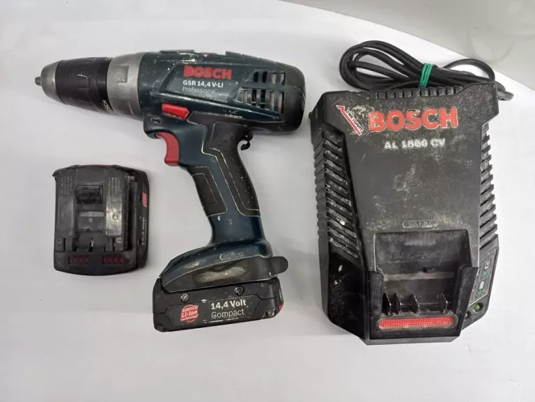 WKRĘTARKA BOSCH GSR 14.4 V-LI + 2X AKU + ŁADOWARKA