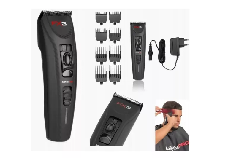 BABYLISS PRO TRYMER FX3 CZARNY FXX3TBE