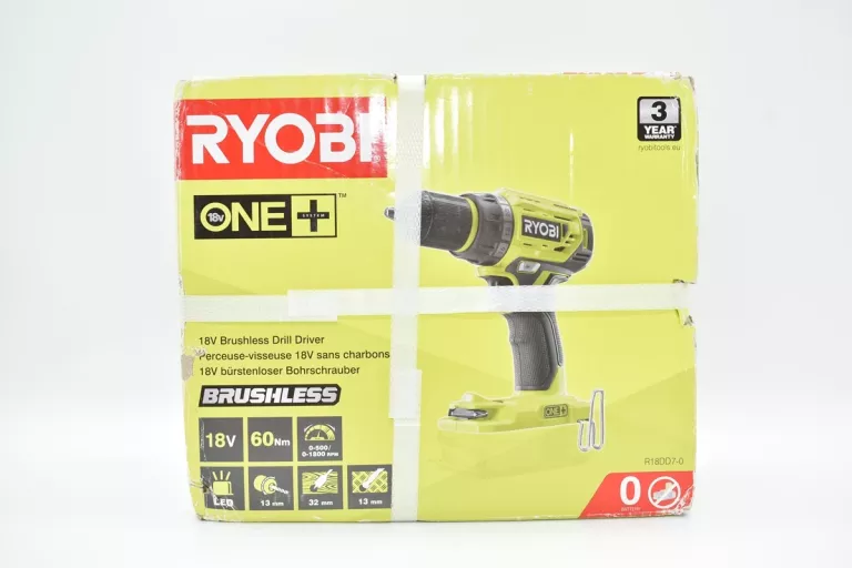 WKRĘTARKA AKUMULATOROWA RYOBI R18DD7-0 18V