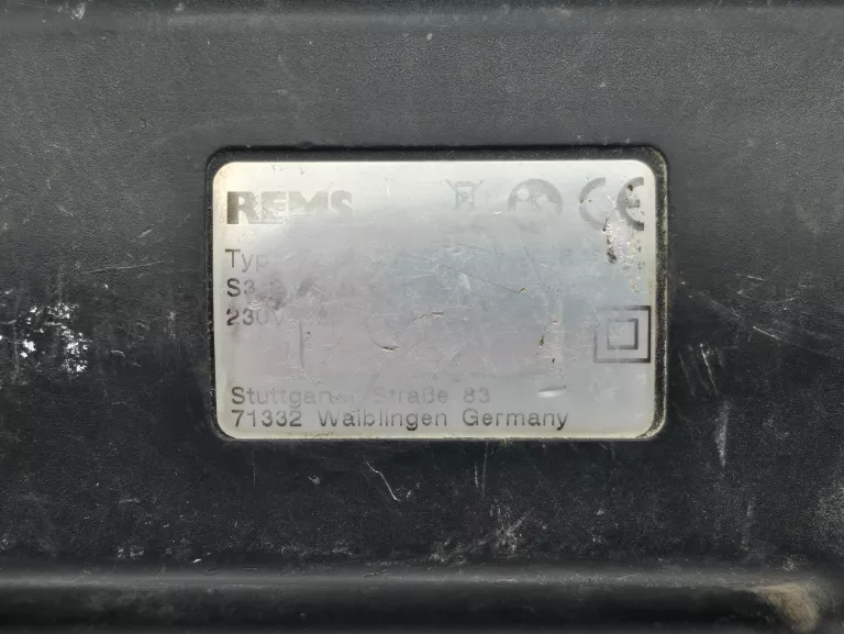 ZACISKARKA REMS POWER PRESS SE TYP 572 + CĘGI U16