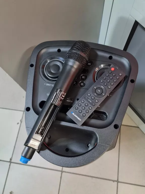 GŁOŚNIK PRZENOŚNY BLAUPUNKT PB05DB 500 W POWER AUDIO MIKROFON