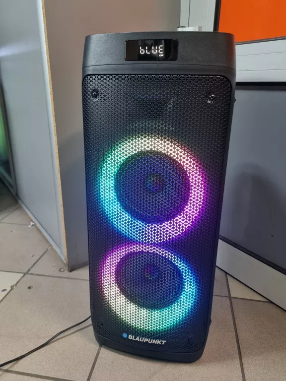 GŁOŚNIK PRZENOŚNY BLAUPUNKT PB05DB 500 W POWER AUDIO MIKROFON