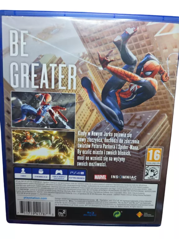 MIX GIER EA SPORTS PS4 FC 24 , SPIDER-MAN, SNIPER ELITE 5