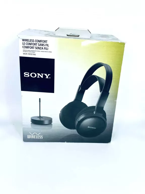 SONY SŁUCHAWKI PRZEWODOWE NAUSZNE MDR-RF811RK [100DB]