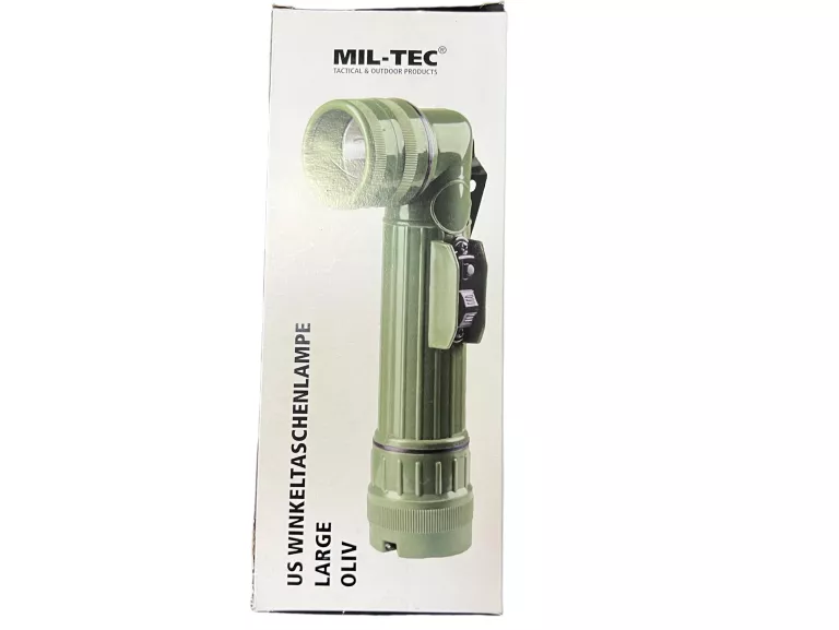 LATARKA WOJSKOWA KĄTOWA 4 FILTRY KOLORY MIL-TEC US ANGLEHEAD MEDIUM 2C OLI